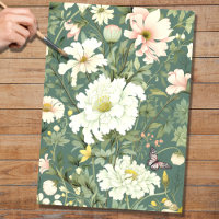Springtime Flowers 1 Decoupage Paper
