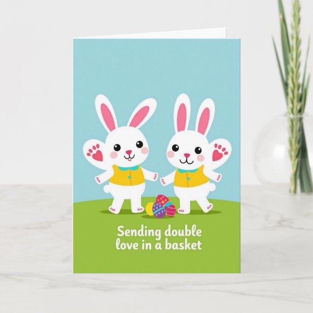 Springtime Friends Love Card (Front)