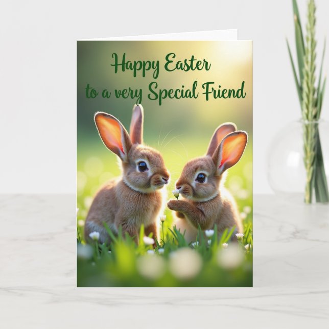 Springtime Friendships Card (Front)