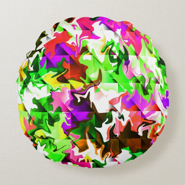 Springtime Fun..... Round Pillow (Front)