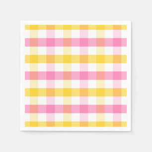 Springtime Gingham Napkins