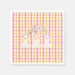 Springtime Gingham  Napkins