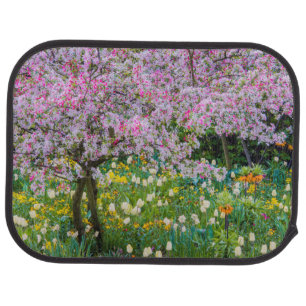 Springtime in Claude Monet's garden Car Mat
