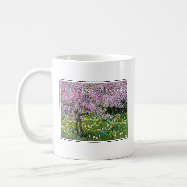 Springtime in Claude Monet's Garden Coffee Mug (Left)