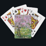Springtime in Claude Monet's garden Poker Cards<br><div class="desc">Jaynes Gallery / DanitaDelimont.com | Europe,  France | France,  Giverny. Springtime in Claude Monet's garden.</div>