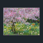 Springtime in Claude Monet's garden Postcard<br><div class="desc">Jaynes Gallery / superstock.com | Europe,  France | France,  Giverny. Springtime in Claude Monet's garden.</div>