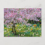 Springtime in Claude Monet's garden Postcard<br><div class="desc">Jaynes Gallery / DanitaDelimont.com | Europe,  France | France,  Giverny. Springtime in Claude Monet's garden.</div>