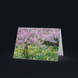 Springtime in Claude Monet's Garden Thank You Card<br><div class="desc">USA,  California,  Yosemite National Park,  National Parks of California,  El Capitan,  Cathedral Rock,  Merced River,  Valley View (Not to be used in any 2011 calendars) � Dee Ann Pederson / DanitaDelimont.com</div>