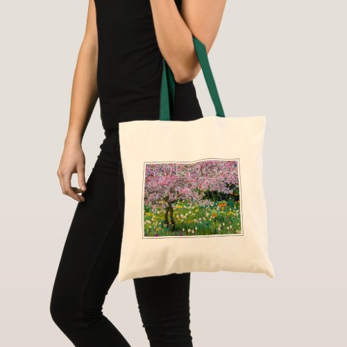 Springtime in Claude Monets Garden Tote Bag