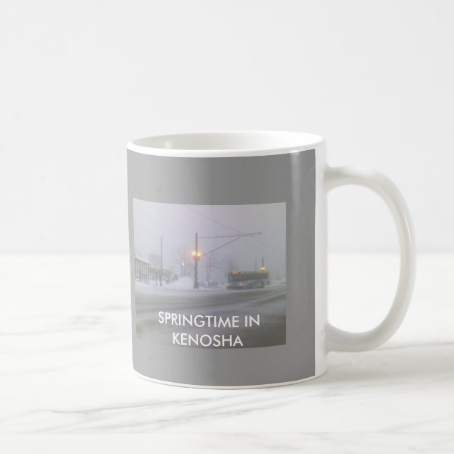 Springtime In Kenosha Coffee Cup (Right)