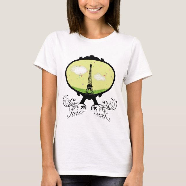 Springtime in Paris T-Shirt (Front)