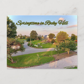 Springtime in Rocky Hill Postcard
