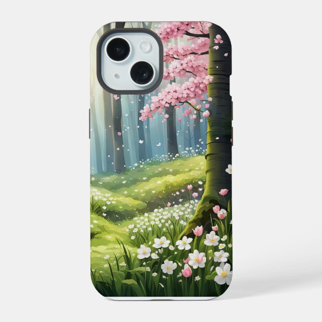 Springtime In The Forest  Iphone Case (Back)