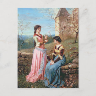 Springtime in Tuscany Postcard