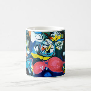 Springtime Jazz Abstract Hankamer Artjunkhaus Art Coffee Mug