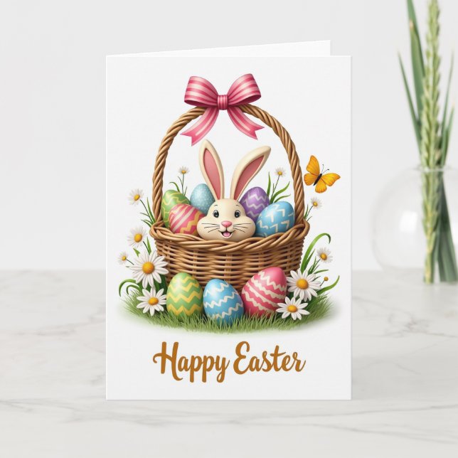 Springtime Joy Basket Card (Front)