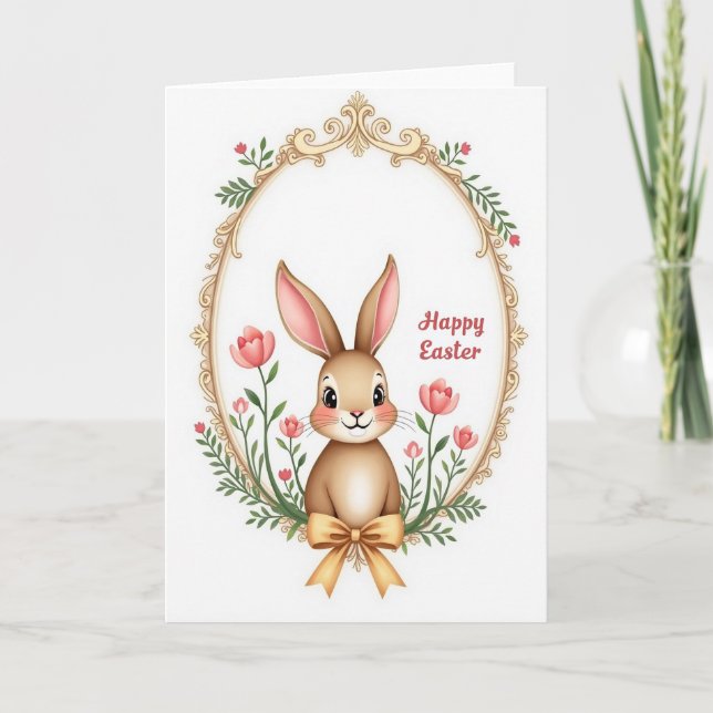 Springtime Joy Easter Card (Front)