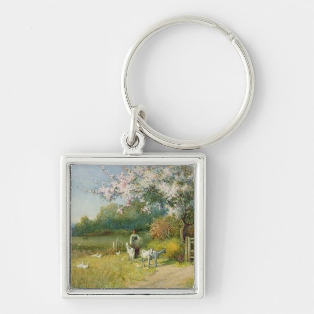 Springtime Keychain (Front)