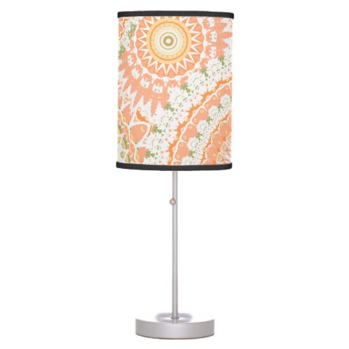 Springtime Mandalas Table Lamp