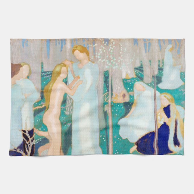 Springtime, Maurice Denis Kitchen Towel (Horizontal)