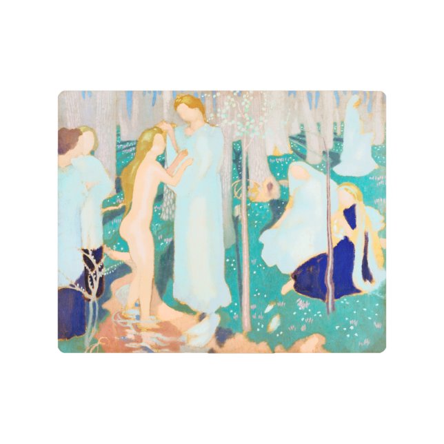 Springtime, Maurice Denis Metal Print (Front)