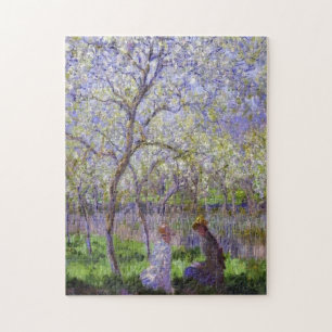 Springtime Monet Fine Art Jigsaw Puzzle
