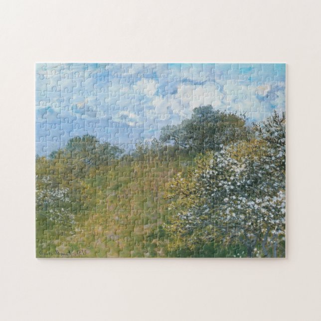 Springtime Monet Fine Art Jigsaw Puzzle (Horizontal)