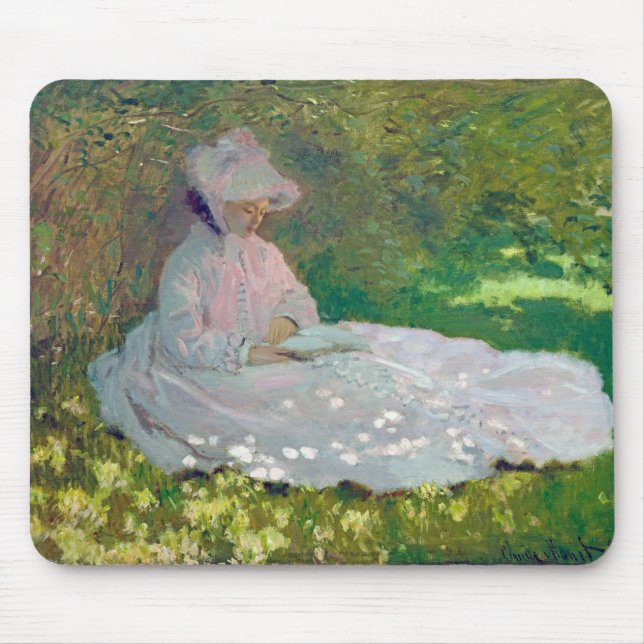 Springtime, Monet Mouse Pad (Front)