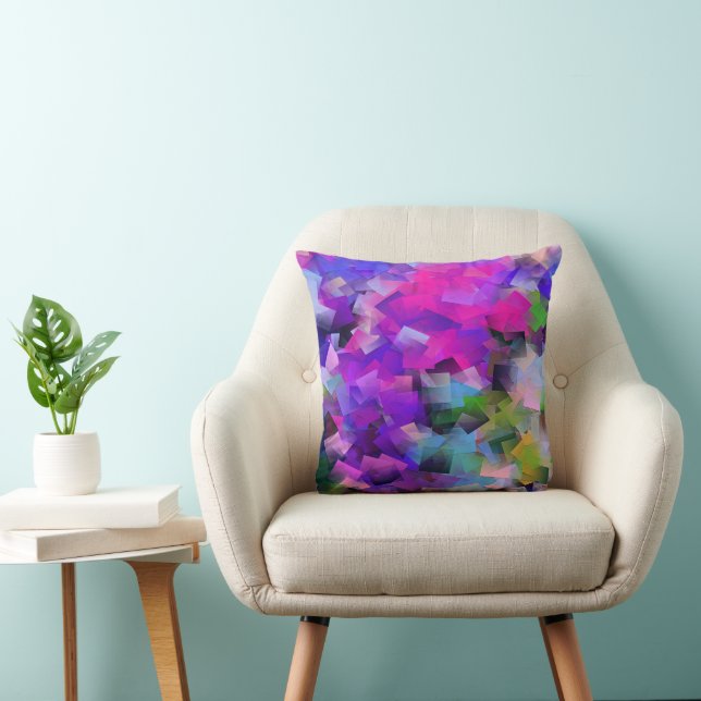 Springtime Party....... Throw Pillow (Chair)