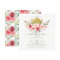 Springtime Peonies Rose Floral Bridal Shower Tea