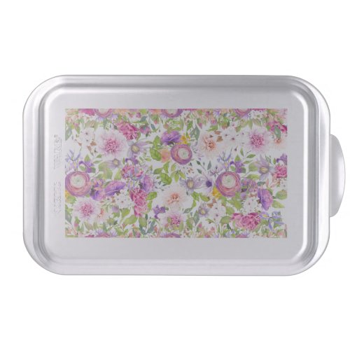 Springtime Ranunculus and Rose Cake Pan