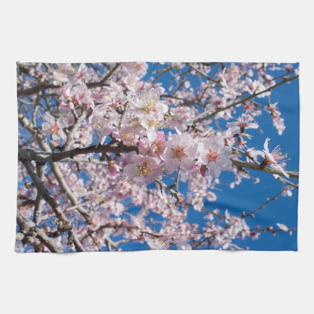 Springtime’s blossoming kitchen towel (Horizontal)