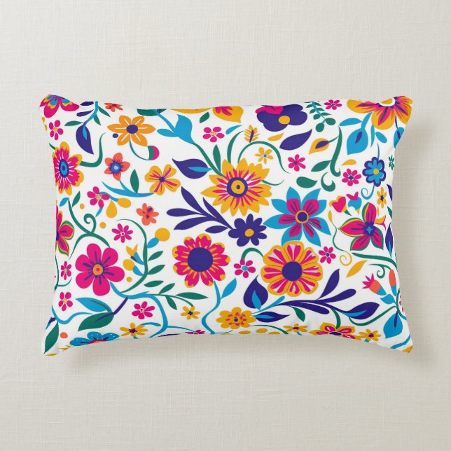 Springtime Serenity Accent Pillow (Front)