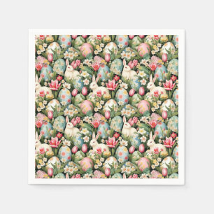 Springtime Soiree Easter Pattern Napkins