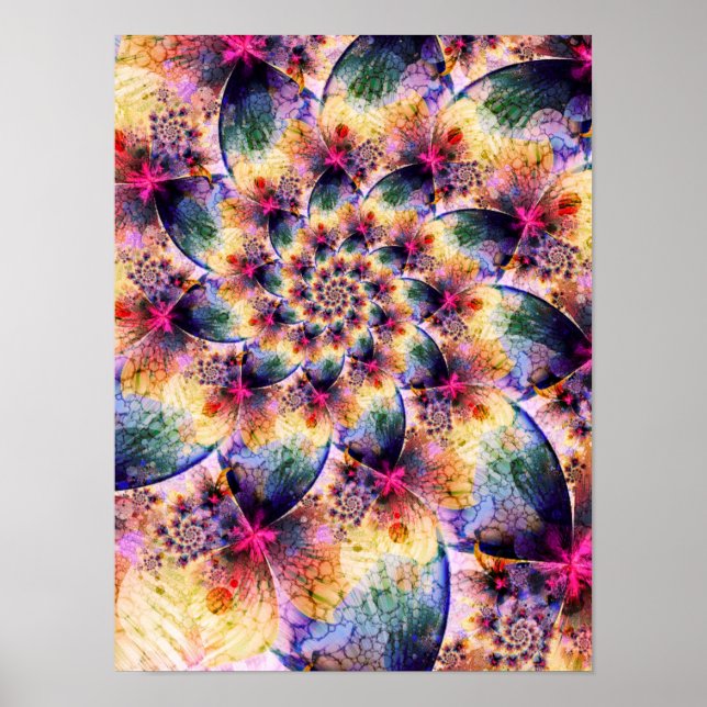 Springtime Spiral Poster (Front)