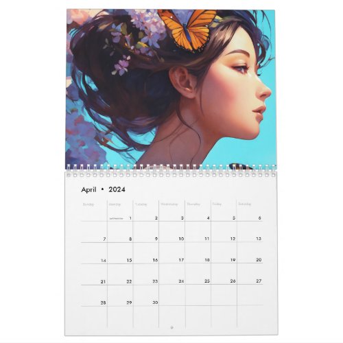 Springtime Splendor Butterfly_Inspired Calendars