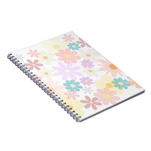 Springtime Surprise Flowery Notebook