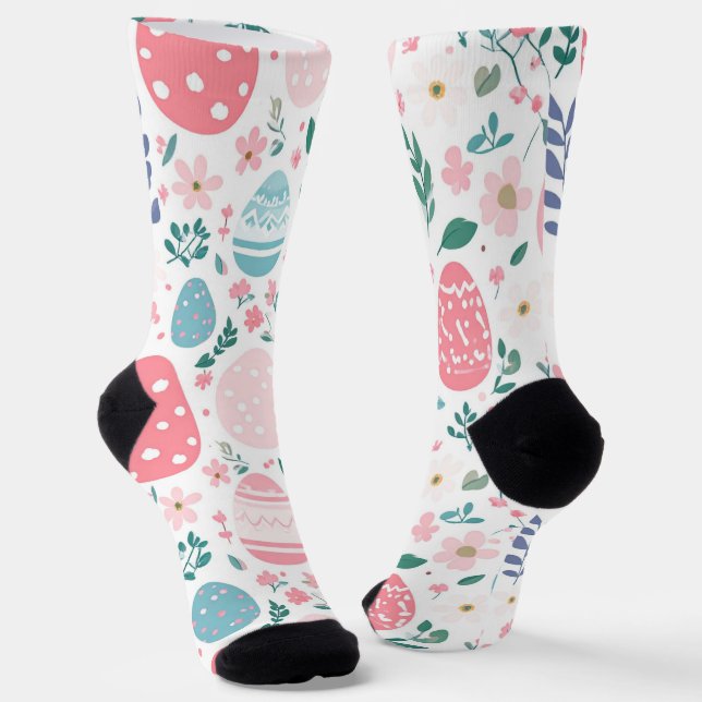 Springtime Symphony Socks (Angled)