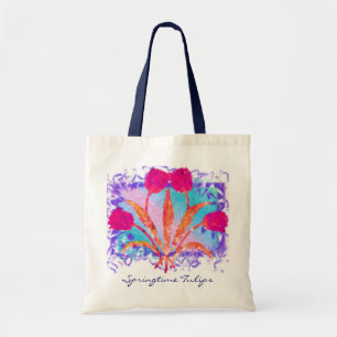 Springtime Tulips Tote Bag