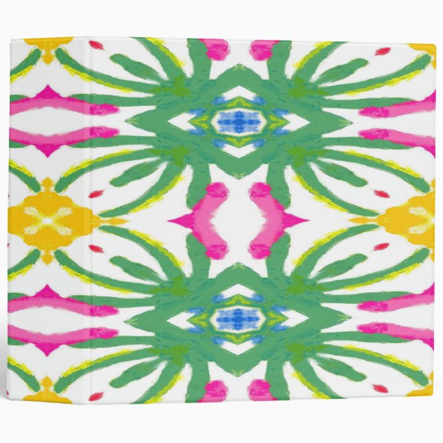 Springtime Watercolors binder (Front/Spine)