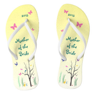 mother of the bride flip flops