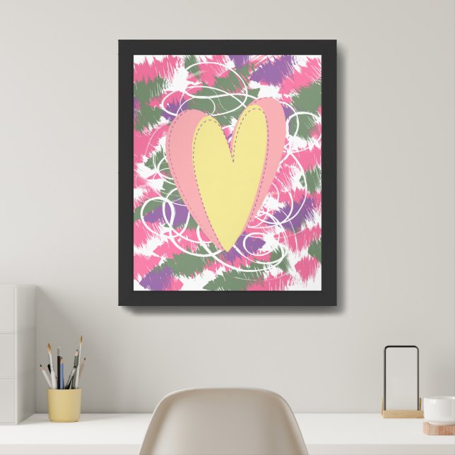 Springtime Whimsy  Framed Art (Home Office)