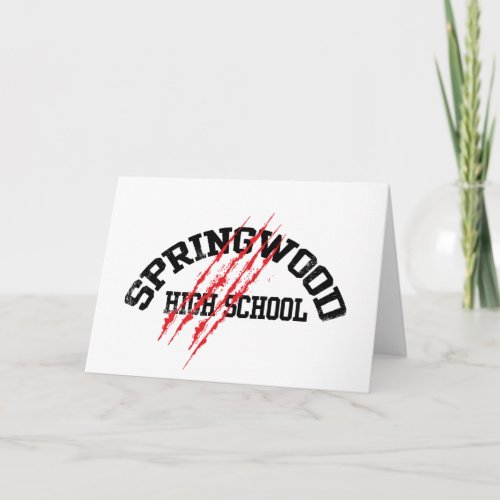 Springwood High School Card