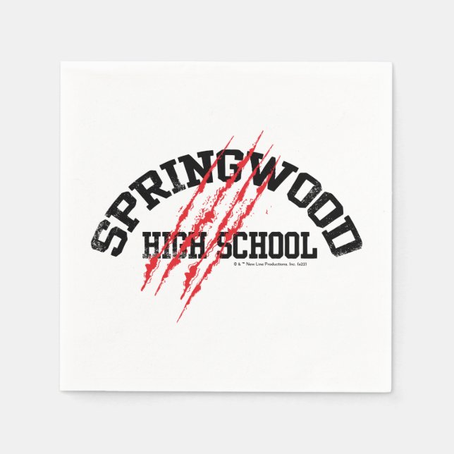 Springwood High School Napkins (Front)