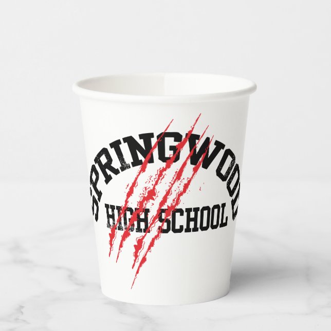 Springwood High School Paper Cups (Left)