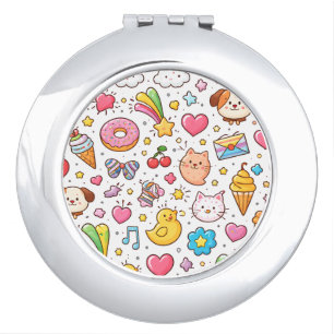 Sprinkle a Little Cute into Your Day! Compact Mirror