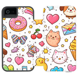 Sprinkle a Little Cute into Your Day! iPhone SE/5/5s Wallet Case