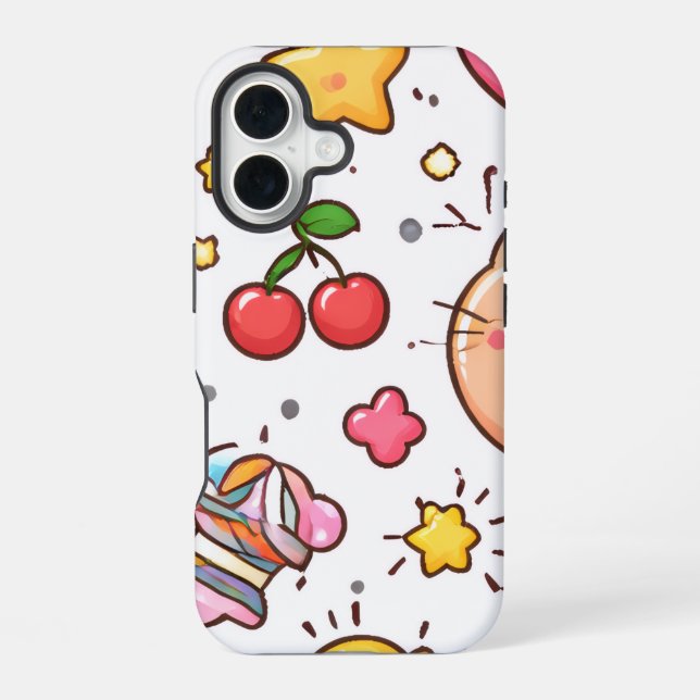 Sprinkle a Little Cute into Your Day!  Iphone Case (Back)