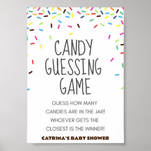 Sprinkle Baby Shower Party Sign