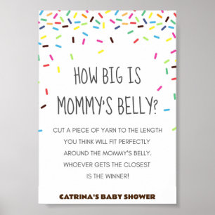 Sprinkle Baby Shower Party Sign